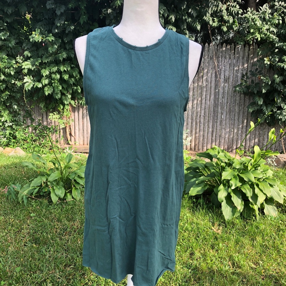 🌵Forever 21 Small Green Shirt Dress